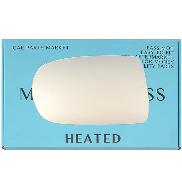 Left Passenger Side Wing Mirror Glass For Mazda Xedos 6 92-99 Heated (14.8cm)