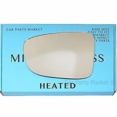 For Mazda 6 2012-2023 Left Passenger Side Wing Mirror Glass electric