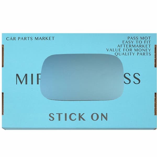 Blue Convex Wing Mirror Glass For Alfa Romeo 164 88-97 33 90-94