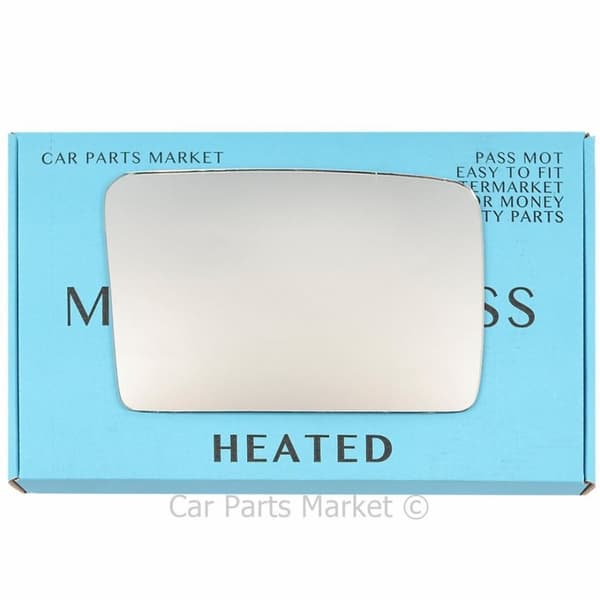 Right Driver Side Flat Wing Mirror Glass For Nissan Pathfinder 1986-1995 Heated