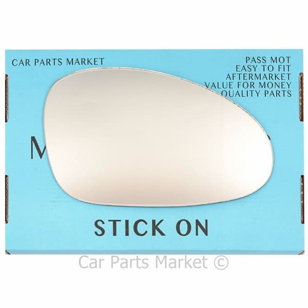Right Side Flat Wing Door Mirror Glass For Porsche cayman 2009-12