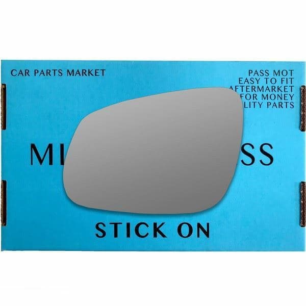 Left Passenger Side Wing Mirror Glass For Vauxhall Viva 2015-2019