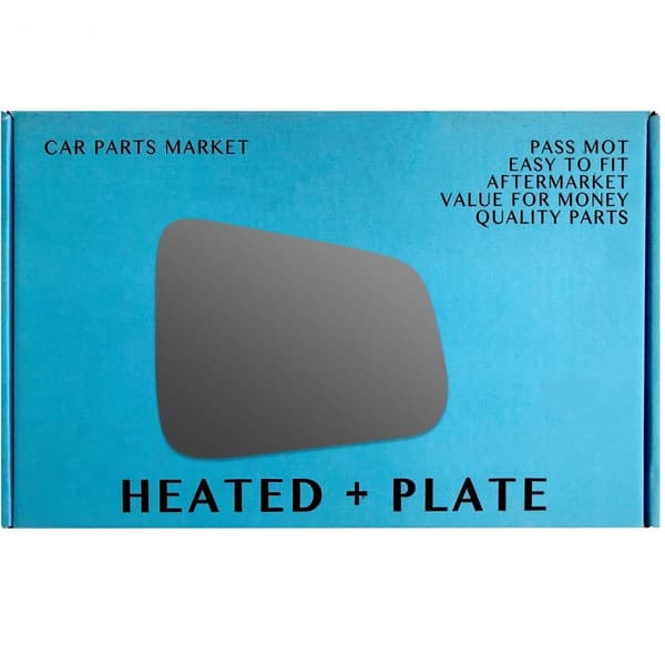 Right Side Mirror Glass For Volkswagen Ford Tourneo Connect 2022+ Heated Plate