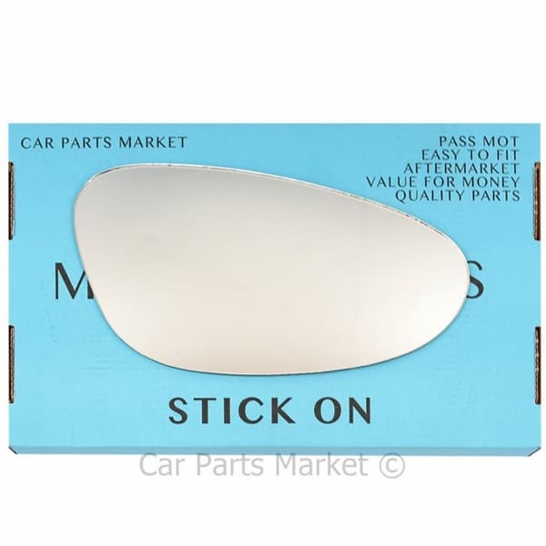 Right Side Flat Wing Door Mirror Glass For Porsche 911 98-04