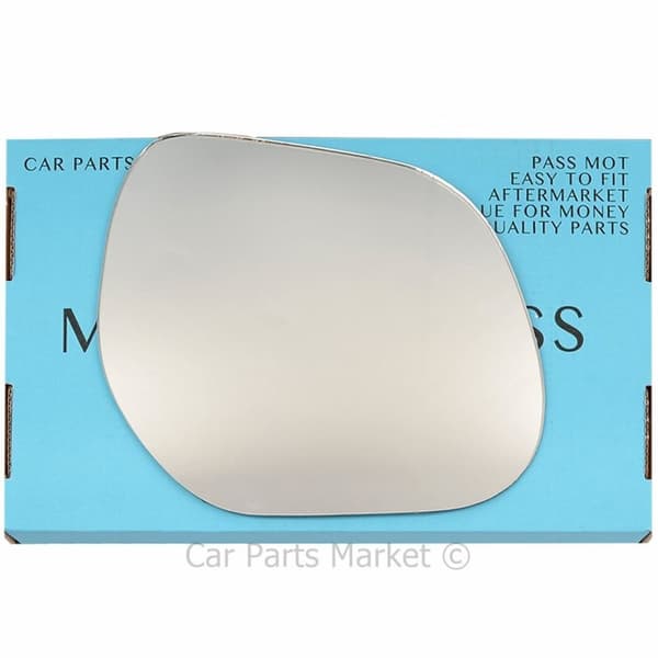 Right Driver Side Flat Wing Mirror Glass For Mitsubishi ASX 2010-2014 Heated