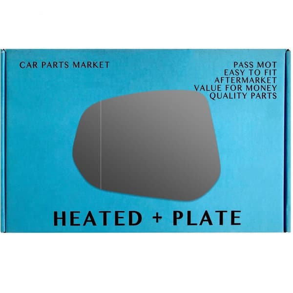 For Ford Tourneo Connect 2019-23 Mirror Glass Left Side Heated Plate Blind Spot
