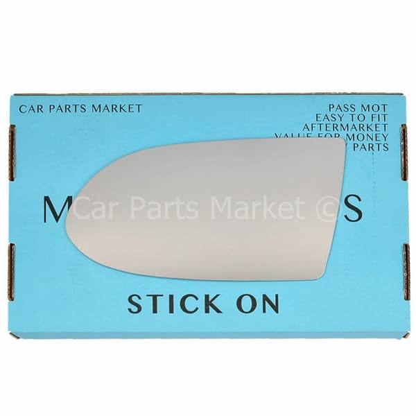 Left Passenger Side Flat Wing Door Mirror Glass For Vauxhall Zafira A 1999-2005