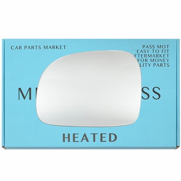 For Mercedes Viano 2004-2009 Left Passenger Side Flat Electric Wing Mirror Glass