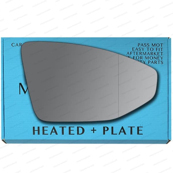 Right Side Wide Angle Mirror Glass For Audi e-tron GT 20-23 Heated Plate