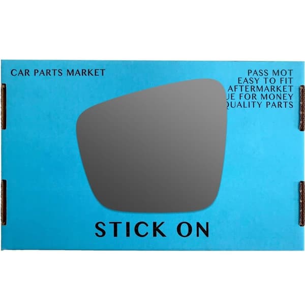 Left Passenger Side Wing Mirror Glass For Renault Kangoo 2022-2023