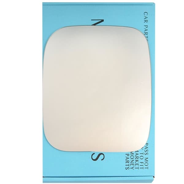 Left Passenger Side Flat Wing Mirror Glass For Mitsubishi Shogun 1999-2006