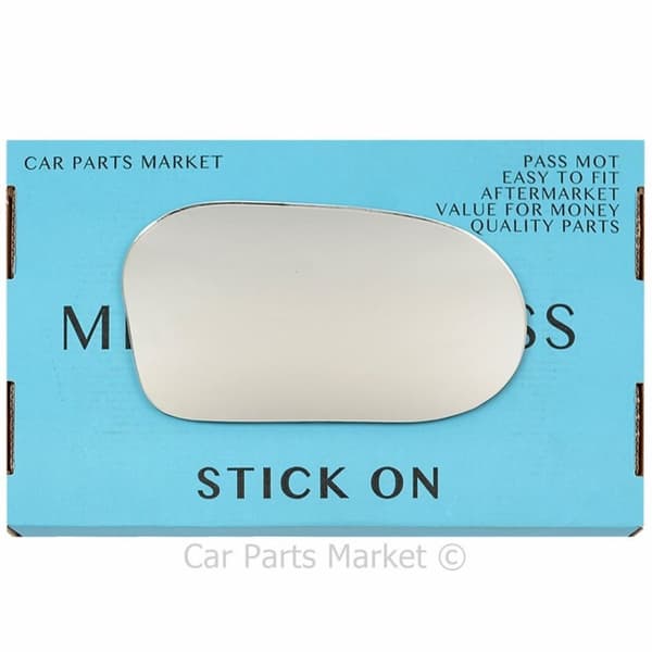 Right Side Mirror Glass For Toyota Tercel 1991-1994 Replacement