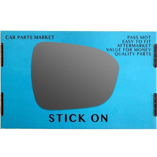 Right hand Driver Side Wing Door Mirror Glass For Nissan Qashqai 2021-2023
