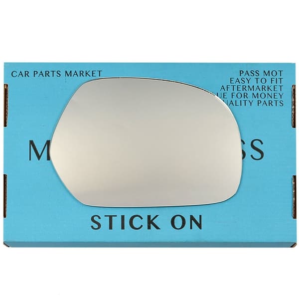 Right Side Flat Wing Door Mirror Glass For Honda GoldWing GL1800 01-17 (17.2cm)