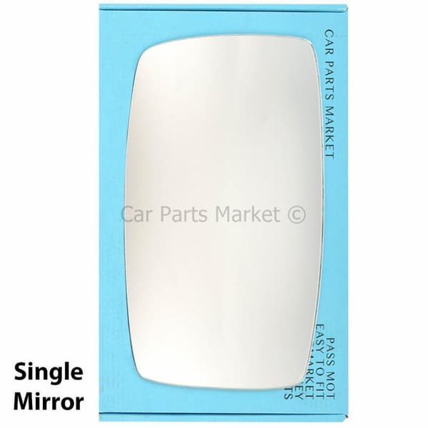 Left Side Wing Door Mirror Glass For Citroen Dispatch 2007-2016 +Plate