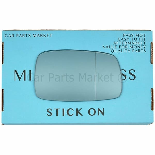 For Volkswagen corrado 88-95 Right Side Aspheric Blue Wing Door Mirror Glass