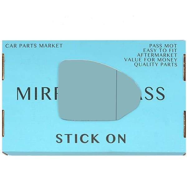(small 11.5 x 8.7) BLUE aspheric Right Side Mirror Glass BMW ac Schnitzer Tuning