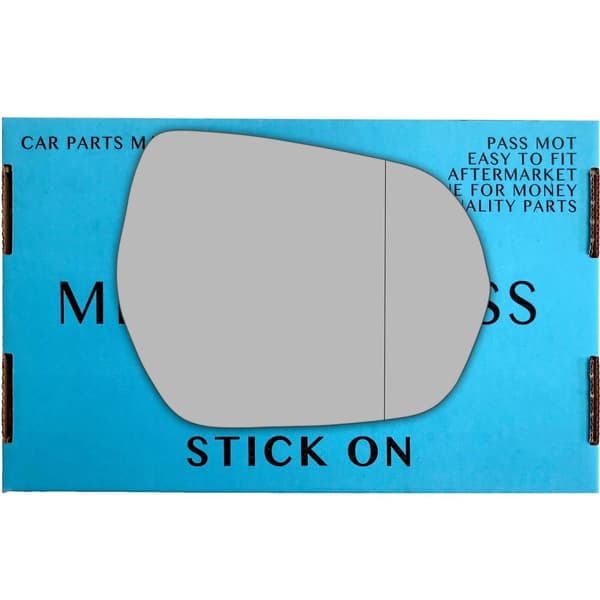 Right Driver Side Wide Angle Wing Mirror Glass For Ford Fiesta 2017-2023