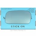 Miniatyrbillede 1 af 2: For Audi 100 200 91-93 Left Side blue Wide Angle Wing Door Mirror Glass