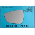 Miniatyrbillede 1 af 2: Left Passenger Side Wing Mirror Glass For Ford Kuga 2020-2022 Heated Plate