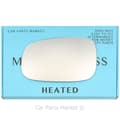 Miniatyrbilde 1 av 2: Left Passenger Side Wing Door Mirror Glass For Volvo c30 2006-2009 Heated