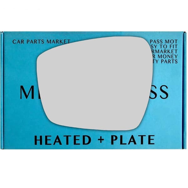 Left Passenger Side Wing Mirror Glass For Ford Galaxy 2015-2023 Heated Plate
