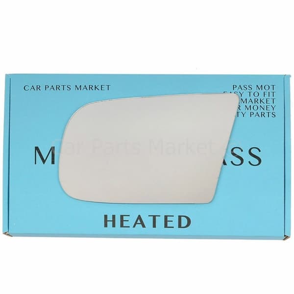 For Vauxhall Vectra A 92-95 Left Passenger Side Electric Wing Door Mirror Glass
