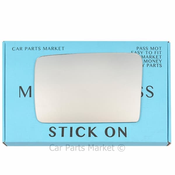 Left Passenger Side Flat Wing Mirror Glass For Nissan Micra K10 1982-1992