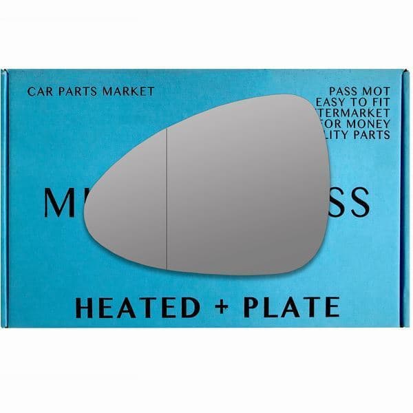 Left Side Wide Angle Wing Mirror Glass For Porsche Panamera 2009-16 Heated Plate