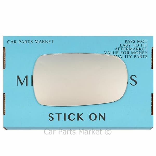 Right Driver Side Flat Wing Mirror Glass For Nissan Primera P10 1990-1996