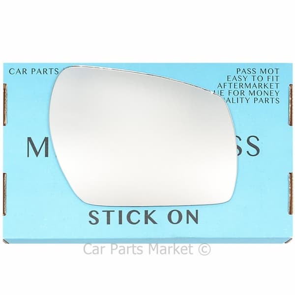 For Ford Fusion 10-12 Right Driver Side Flat Wing Door Mirror Glass