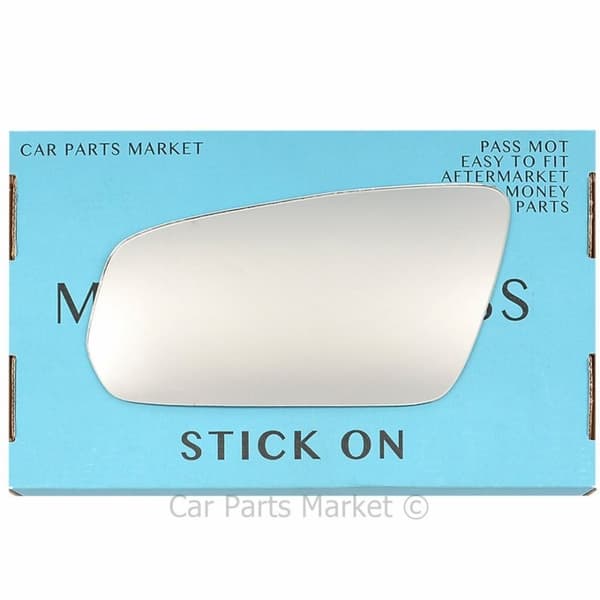 For Ford Mustang 2009-2014 Left Passenger Side Flat Wing Door Mirror Glass
