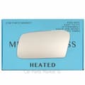 Miniatyrbilde 1 av 2: Left Passenger Side Flat Wing Door Mirror Glass For Mazda 626 1987-1992 Heated