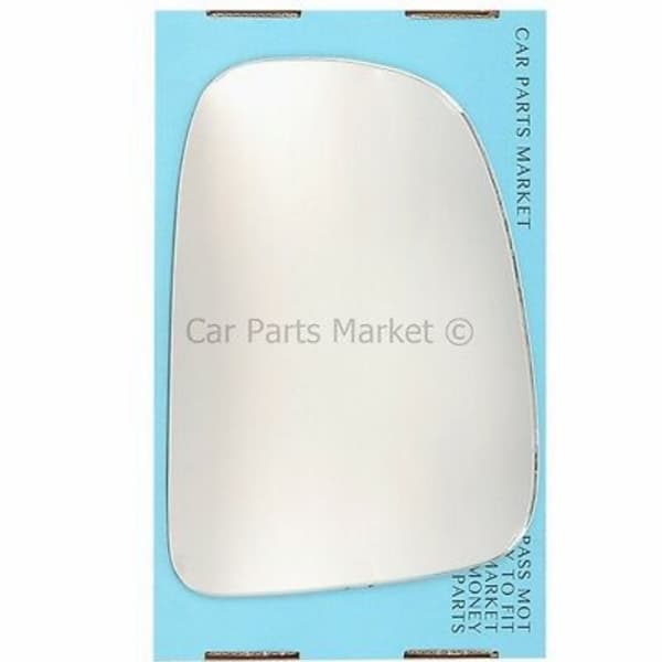 Right Driver Side Flat Wing Door Mirror Glass For Ford Transit 1994-1999
