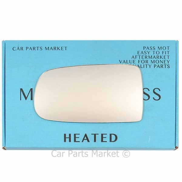 Left Passenger Side Flat Wing Door Mirror Glass For Mazda Premacy 1998-05 Heated