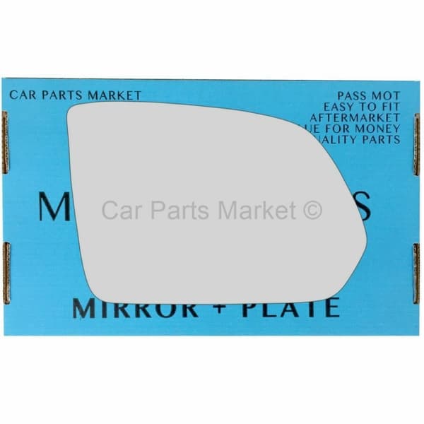 For Mercedes Vito 3 2015-2022 Right Driver Side Wing Door Mirror Glass +Plate