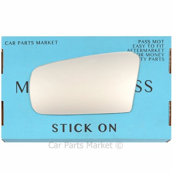 Left Passenger Side Wing Door Mirror Glass For Mazda 323F 1989-1994 (man. adj)