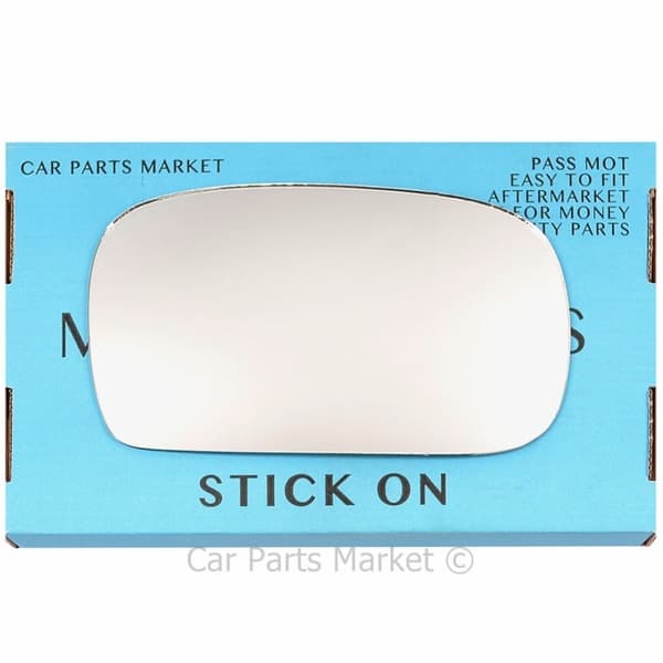 Right Driver Side Flat Wing Door Mirror Glass For Kia Sportage 1995-2003
