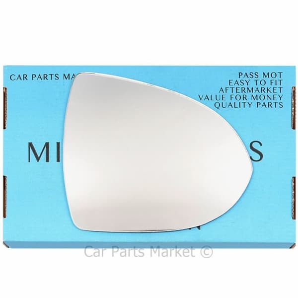 Right Driver Side Flat Wing Door Mirror Glass For Kia Sportage 2010-2015