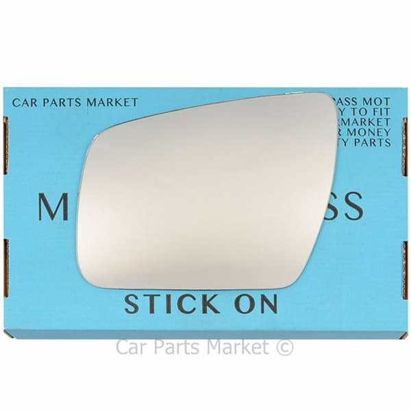 Left Passenger Side Flat Wing Door Mirror Glass For Kia Soul 2009-2014