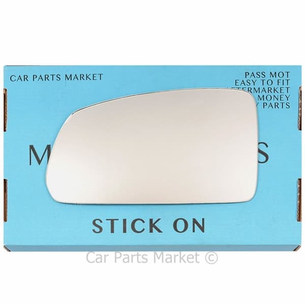 Left Passenger Side Flat Wing Door Mirror Glass For Kia Rio 2005-2009