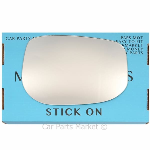 Right Driver Side Flat Wing Door Mirror Glass For Honda Insight 2009-2014