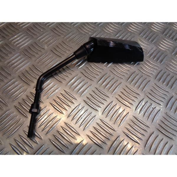 vänster spegel f1 deluxe m8 x 175 carbon look universell anpassningsbar skoter motorcykel fyrhjuling