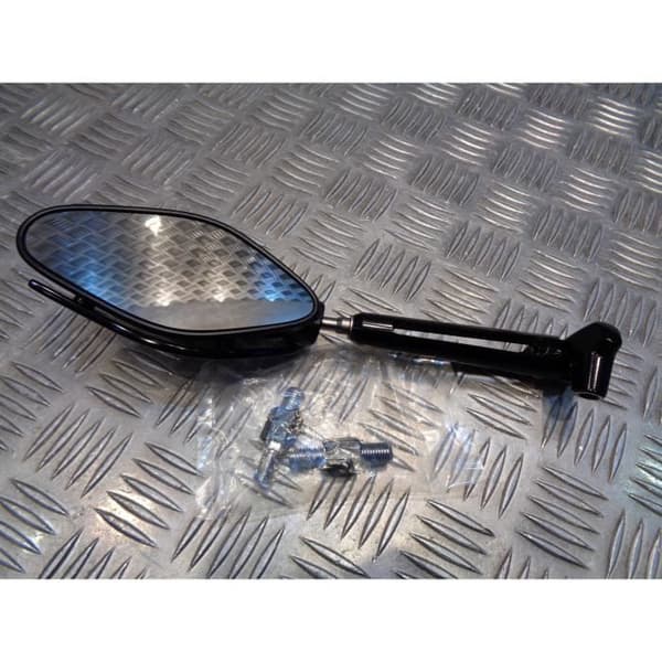 vändbar backspegel höger vänster aluminium diam 10 mm skaft otäck motorcykel skoter IN115 bihr 878236