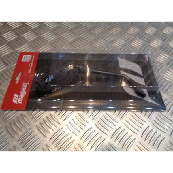 höger spegel f1 m10 x 25 kolfiberlook + adapter m10 x 25 universell fyrhjuling för motorcykel