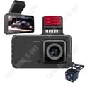 Miniatyrbild 1 av 4: TD® Bilinspelare 4-tums HD Hidden Car Recorder Dubbla linser Dubbelinspelning Omvänd bild
