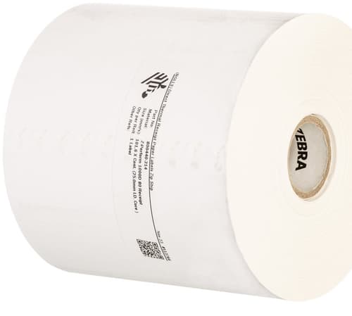 Receipt, Paper, 75.4mmx14.6m; Direct Thermal, Z-Perform 1000D 80 Receipt, Uncoated, 19mm Core