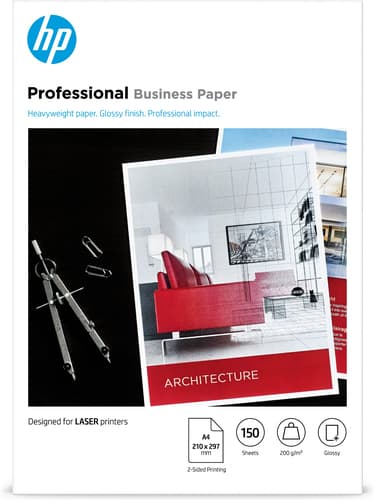 HP PROF GLS LJ A4 200G 150SH/FSC PAPER
