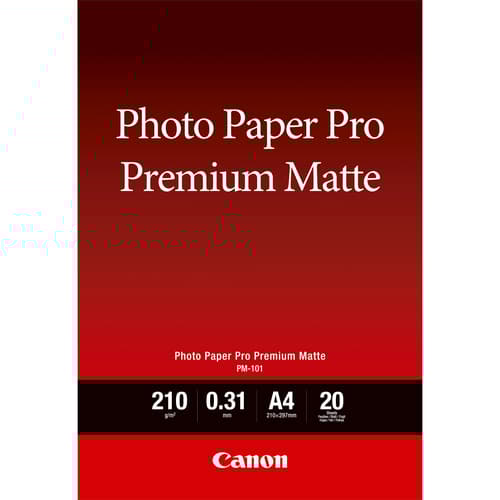 PM-101 A4 20SH PHOTO PAPER/PREMIUM MATTE A4 20 SHEETS