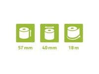 Thermorulle fenolfri 57x40x12mm 18m 10st